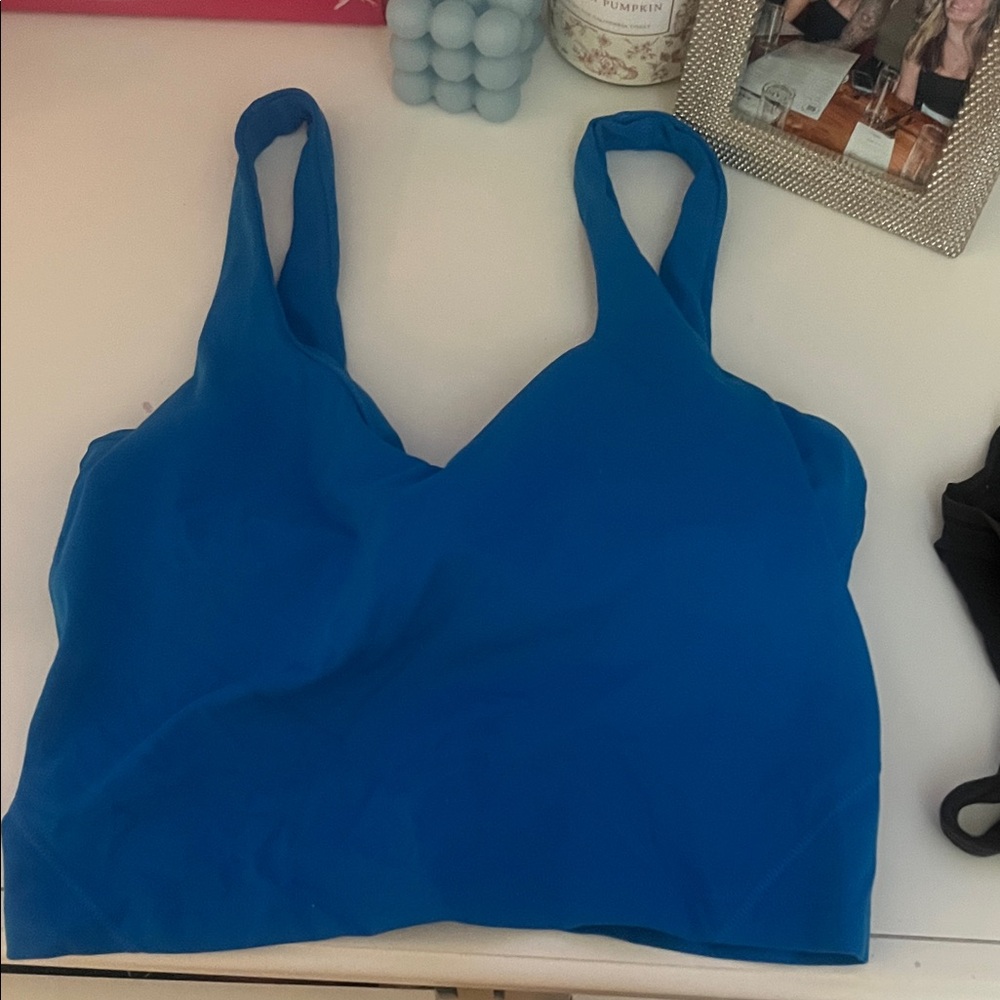 Blue Women's Lulu align  Top